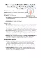 Vista previa - Unidades / Secuencias / Situaciones de Aprendizaje - UNA CIUDADANÍA SALUDABLE - página 1