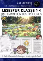 Vorschau - Arbeitsblätter - Materialpaket Lesespuren: Jahreszeiten - Frühling, Herbst, Halloween, Winter, inklusive Interactives - Seite 2