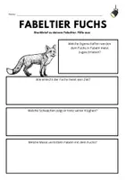 Vorschau - Mal- und Bastelvorlagen - Fabeltiere gestalten & Fabel schreiben – Fabeltiere Steckbriefe & Mandalas – Kreatives Material zu Eigenschaften in Fabeln mit Lösungen | Deutsch Klasse 3–6 - Seite 1