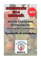 Vista previa - Unidades / Secuencias / Situaciones de Aprendizaje - CUADERNILLO MISIÓN CIUDADANA: SALUD, DEPORTE Y CIUDADANÍA - Portada