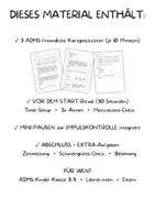 Vorschau - Arbeitsblätter - ADHS Lesetraining Träume – Fantasievolle Geschichten für Kinder mit ADHS - Seite 1