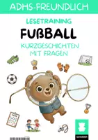 Vorschau - Arbeitsblätter - ADHS Lesetraining Fußball – Motivierende Sportgeschichten für Kinder mit ADHS - Deckblatt
