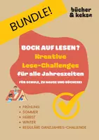 Vorschau - Interaktives Material - Lesechallenge Jahreszeiten-Bundle für die Grundschule - Deckblatt