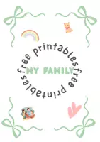 Προεπισκόπηση - Φύλλα εργασίας - My family- Kindergarten classroom activity - Εξώφυλλο