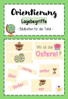 Vorschau - Bildkarten - Orientierung: Raum-Lage-Begriffe (Kl. 1/2) - Deckblatt