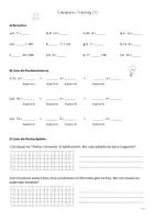 Vorschau - Arbeitsblätter - Einmaleins-Training (kleines & großes Einmaleins) - Seite 1