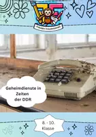 Vorschau - Arbeitsblätter - Die Stasi in der DDR – Überwachung, Zersetzung & Bildanalyse - Deckblatt