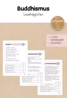 Vorschau - Arbeitsblätter - Lesehäppchen / Religion & Ethik / Bundle - Seite 1
