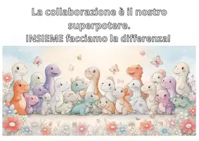 anteprima - Poster - Cartellone incarichi a tema dinosauri - Pagina di copertina