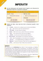 Vorschau - Arbeitsblätter - Imperativ Erklärung und Übungen - Seite 3