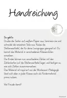 Vorschau - Fördermaterial/Inklusion - Stellenwerte: Zahlenkarten nach Montessori ZR bis 1 Million (Kl. 2-4) - Seite 1