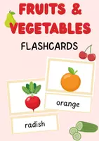 Vorschau - Bildkarten - flashcards fruits and vegetables_Wort- und Bildkarten Englisch - Deckblatt