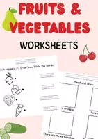 Vorschau - Arbeitsblätter - fruits and vegetables_englisch Vokabeln - Deckblatt