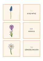 Vorschau - Spiele - FREEBIE: Finde das Pärchen Frühling / Wortschatz Frühling / Frühling Spiel - Seite 2