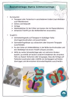 Vorschau - Mal- und Bastelvorlagen - Bastelvorlage Schmetterlinge - Seite 2