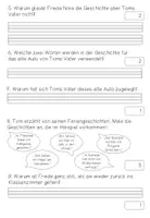 Vorschau - Test - Zuhören - Abenteurer oder Lügenbaron Lernzielkontrolle - Seite 2