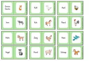 Vorschau - Spiele - Domino Deerten Plattdeutsch (S-H) - Seite 1