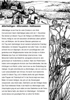 Vorschau - Arbeitsblätter - Allerheiligen – Allerseelen – Halloween - Seite 3