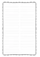 Vorschau - Arbeitsblätter - Arbeitsblatt: Deutsch Lineatur 3 - zwei Spalten 5 mm - DIN A4 mit Rahmen ohne Hintergrund ||20 Seiten Paket 9sP77n36 - Seite 2