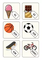 Vorschau - Spiele - Stop & Swap Karten - Going Shopping - Deckblatt