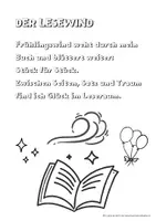 Vorschau - Mal- und Bastelvorlagen - 8 Frühlingsgedichte zum Ausmalen: Kreative Lesemotivation - Seite 2