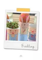 Vorschau - Mal- und Bastelvorlagen - Ostern basteln I Bastelvorlagen für Kinder I Osterhasen, Küken, Frühlingsfiguren - Seite 3