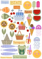 anteprima - Materiale per pittura e bricolage - ILLUSTRAZIONI DELLE 4 STAGIONI - Pagina 1