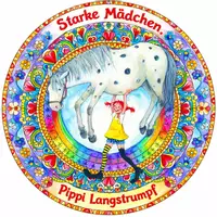 Vorschau - Mal- und Bastelvorlagen - 4 Mandalas: Starke Mädchen* - Deckblatt