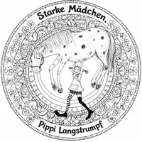 Vorschau - Mal- und Bastelvorlagen - 4 Mandalas: Starke Mädchen* - Seite 3