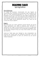Vorschau - Arbeitsblätter - Materialpaket Reading Race Englisch Sek I - Seite 3