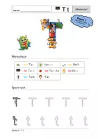 Vorschau - Arbeitsblätter - T t differenziert Arbeitsblätter - Seite 2