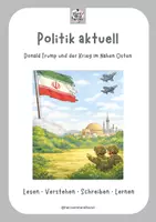 Vorschau - Stundenentwürfe - Politik aktuell: Donald Trump und der Krieg im Nahen Osten - fertige Stunde Klasse 6, Klasse 7, Klasse 8, Klasse 9, Klasse 10 - Seite 1