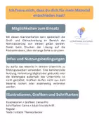 Vorschau - Stationenlernen - Nominalisierung Verben - Klasse 6-7 - Klammerkarten - Groß- und Kleinschreibung - Seite 1