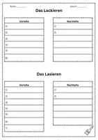 Vorschau - Arbeitsblätter - Oberflächenbehandlung von Holz - Ölen - Seite 3