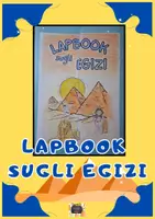 anteprima - Materiale di supporto/inclusione - LAPBOOK EGIZI - Kit Completo Interattivo per la classe 4^- - Pagina di copertina