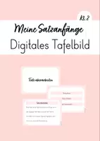Vorschau - Präsentationen/Tafelbilder - Texte überarbeiten - Digitales Tafelmaterial - Deckblatt
