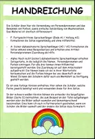 Vorschau - Arbeitsblätter - Übung "Was ist das und welche Farbe hat es? Der Frühling" Dreifach differenziert - DaZ / DaF / Deutsch - Seite 1