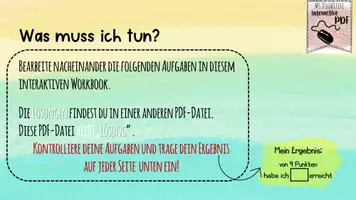 Vorschau - Arbeitsblätter - interactive pdf - "present progressive" (interaktives Mini-Workbook & LERNVIDEO) - Seite 3