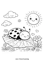 Vorschau - Mal- und Bastelvorlagen - Frühling – Ausmalbilder für Kita & Grundschule - Seite 2