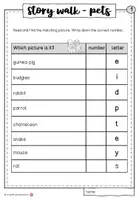 Vorschau - Arbeitsblätter - PETS - PET EQUIPMENT - STORY WALK - LESESPAZIERGANG - Seite 2
