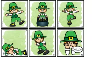 Vorschau - Arbeitsblätter - Leprechaun - Find it! Write it! - St. Patrick's Day (Ireland) - Seite 2