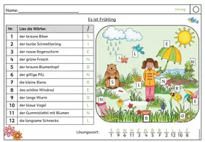 Vorschau - Stundenentwürfe - Lesespuren Frühling und Ostern - Sparpaket (Klasse 1-4) - Seite 3