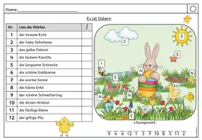 Vorschau - Stundenentwürfe - Lesespur - Ostern (Klasse 1-4) - Seite 2