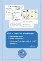 Vorschau - Arbeitsblätter - Easter in the UK - an activity booklet - Deckblatt