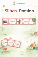 Vorschau - Spiele - Silben-Domino - Spielerisch Lesen lernen - Deckblatt