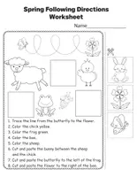 Vorschau - Arbeitsblätter - Spring Phonics Worksheets for K-2 | No Prep Practice Activities - Seite 2