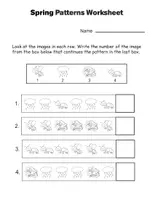 Vorschau - Arbeitsblätter - Spring Phonics Worksheets for K-2 | No Prep Practice Activities - Seite 3