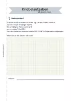 Vorschau - Arbeitsblätter - Mathematik: Knobelaufgaben ZR 1.000.000 - Seite 1