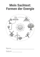 Vorschau - Arbeitsblätter - Formen der Energie - Das XXL‑Materialpaket (Sachtext, Geschichte, Forscherheft & Arbeitsblatt) - Seite 1