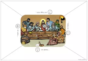 Vorschau - Stundenentwürfe - Stunde: Das letzte Abendmahl (Religion Klasse 3-4) - Seite 2